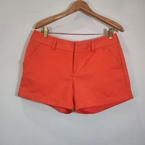 Calvin Klein Mid Waist Orange Shorts